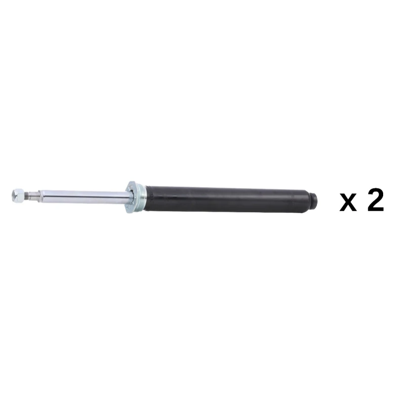 Image of RIDEX 854S21197 Shock absorber Front Axle, Gas Pressure, Twin-Tube, Suspension Strut Insert, Top pin, with nut Shock Absorber (854)