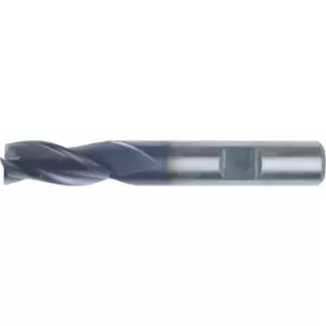 Image of 16.00MM Series 06 HSS-Co 8% 3 Flute Weldon Shank Slot Drills - TiAlN Coated