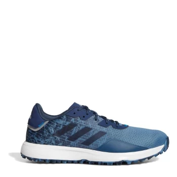 Image of adidas S2G Spikeless Textile Golf Shoes - Blue