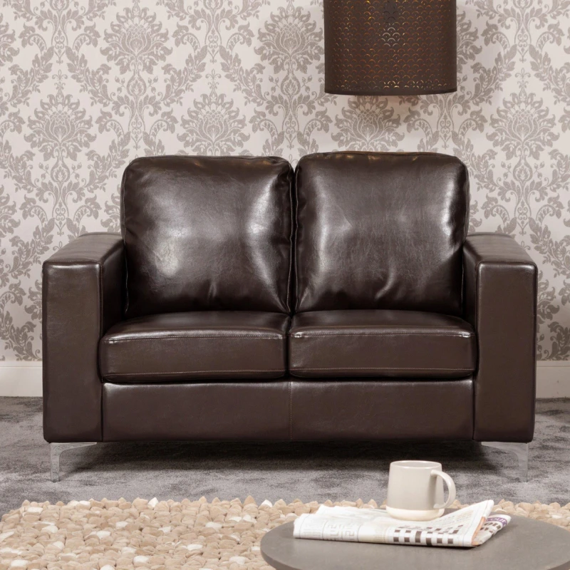 Image of Artemis Home Woodleigh 2 Seat Sofa Brown