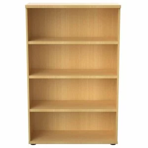 TC Office Regent Bookcase 3 Shelves Height 1600mm, Oak