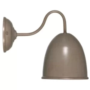 image of Linea Verdace Pharmacy Dome Wall Light Pale Taupe