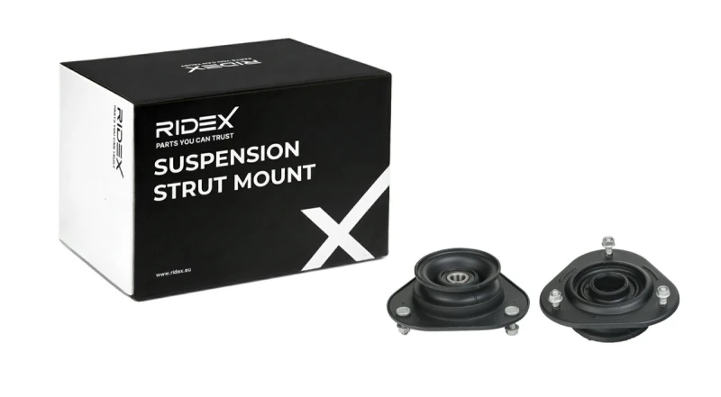 Image of RIDEX 1180S0827 Top strut mount Front Axle Suspension Strut Support Bearing (1180)