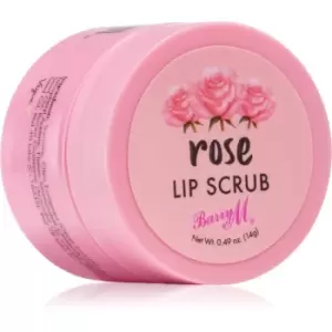 image of Barry M Lip Scrub lip scrub flavour Rose 14 g