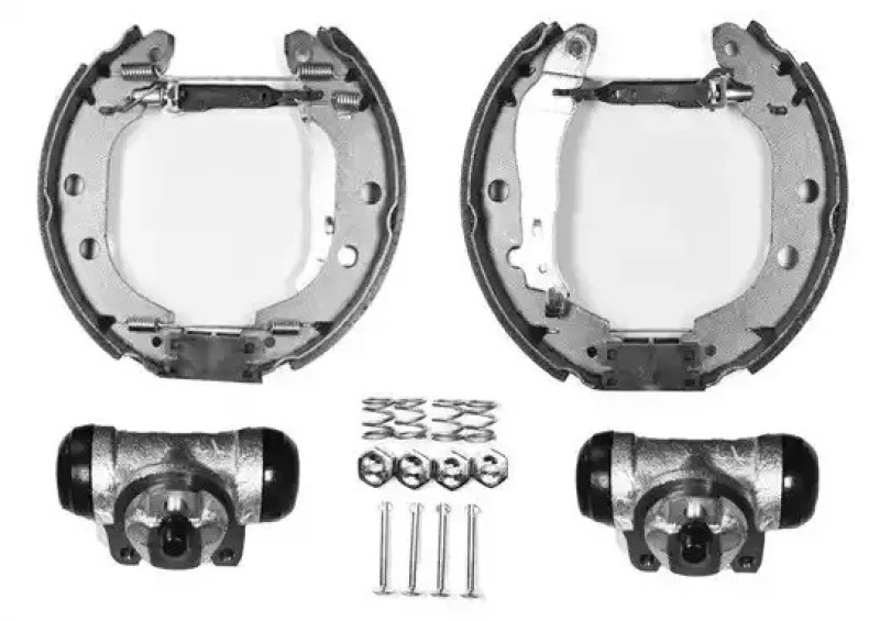 Image of JURID 381365J Brake Set, drum brakes with wheel brake cylinder Brake Set,drum brakes (3859)