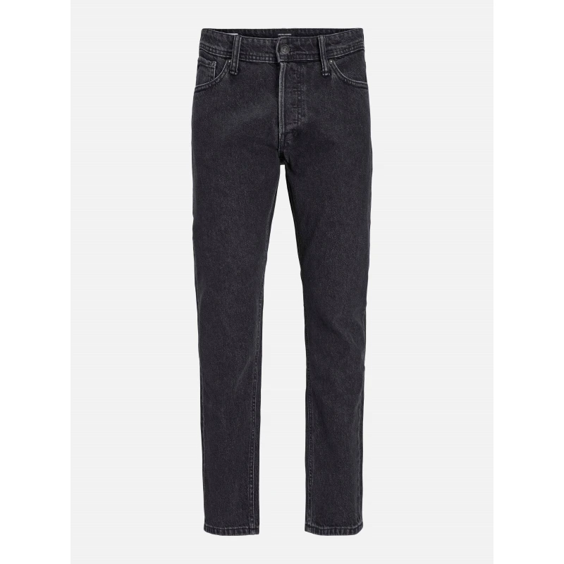 Image of Jack and Jones Mens Eddie Wide Leg Jeans Wide Jeans 30W R Black 33603703305