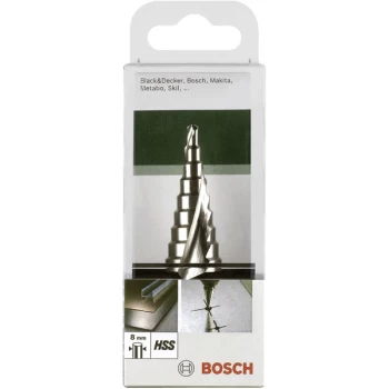 Image of Bosch 2608587428 Step Drill HSS Triangle Shank 6 - 37mm/ PG7 - PG2...