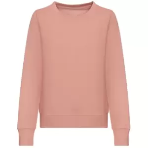 image of Awdis Womens/Ladies Sweatshirt (XL) (Dusty Pink)