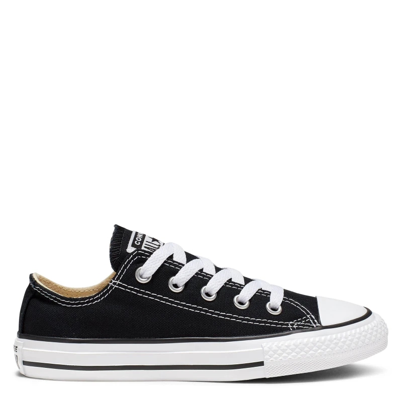 Image of Converse Black all star lo Junior trainers Black UK 13.5 (EU 32)