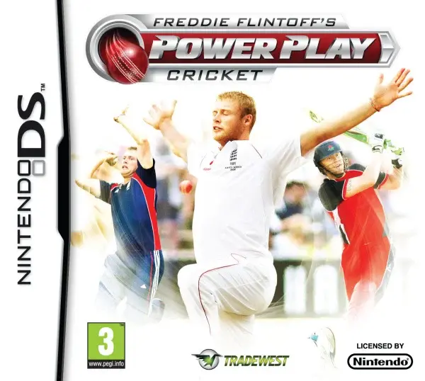 image of Freddie Flintoffs Power Play Cricket Nintendo DS Game