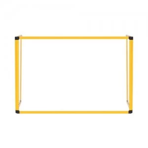 Image of Bi-Office Trio Transparent Board 600mm 900x600Yw Alu Frm