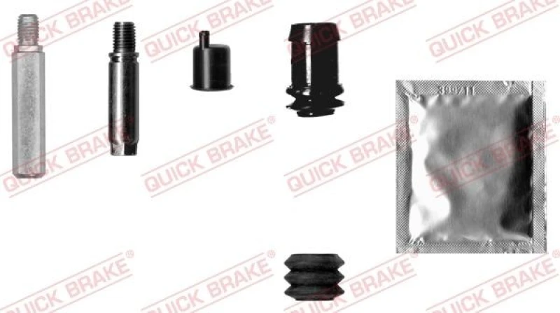 Image of QUICK BRAKE Guide sleeve kit, brake caliper QUICK BRAKE 113-1335X-02