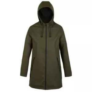 image of NEOBLU Womens/Ladies Antoine Wax Parka (3XL) (Deep Khaki)