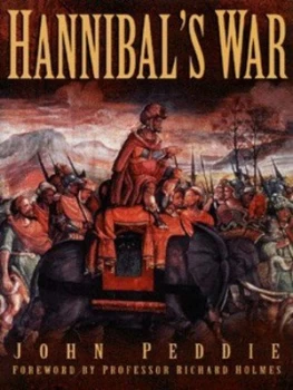 Image of Hannibals War by John Peddie Hardback