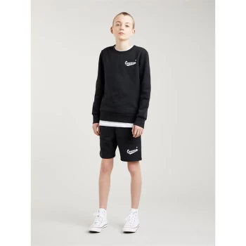 Image of Converse Nova Shorts Junior Boys - Black