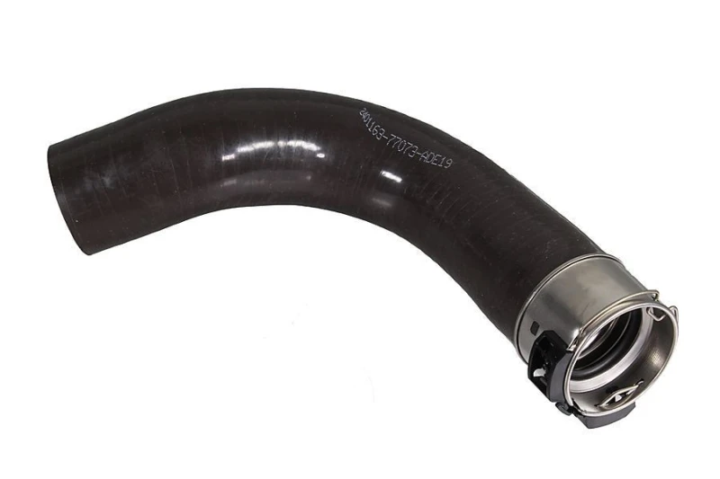 Image of METZGER 2401163 Turbocharger Hose without clamp, with quick coupling, MVQ (silicone rubber) MVQ (silicone rubber) Charger Intake Hose (3314)