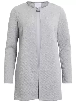 image of VILA Texture Coatigan Women Grey