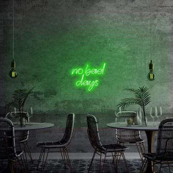 Image of No Bad Days - Green Green Wall Lamp