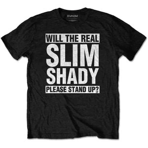 Eminem - The Real Slim Shady Mens XXX-Large T-Shirt - Black