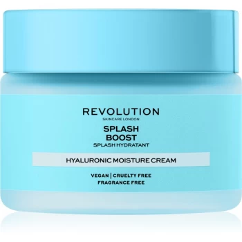 Image of Revolution Skincare Splash Boost Cream with Hyaluronic Acid
