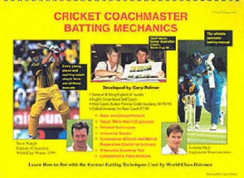 Image of Cricket Coachmaster Batting Mechanics by Gary Palmer Book