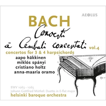 Image of Soloists; Helsinki Baroque Orchestra - Bach: Concerti Á Cembali Concertati CD