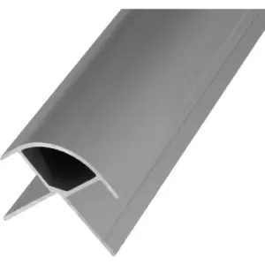 Image of Mermaid Laminate Shower Wall Panel Trims External Corner in Anodised Aluminium