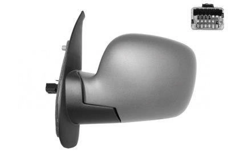 Image of VAN WEZEL 4312817 Wing mirror * HAGUS * Left, Heatable, primed Outside Mirror (50)