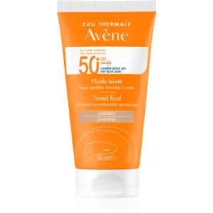 image of Avene Sun High Protection Light Tinting Fluid SPF 50+ 50ml