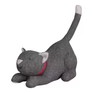 image of Chloe Cat Doorstop Grey