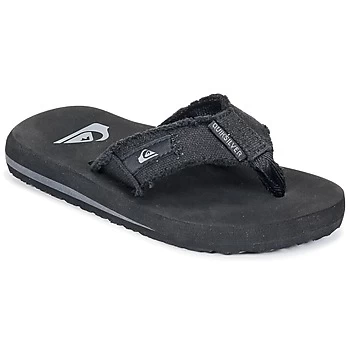 Quiksilver MONKEY ABYSS YT B SNDL XKKC boys's Childrens Flip flops / Sandals in Black kid,4,4.5,5,10 kid,11 kid,11.5 kid,12 kid,13 kid,1 kid,2 kid,2.5