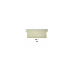 Image of Vertical Blind Replacement Bottom WeightsSet of 25 89mm Beige Weights