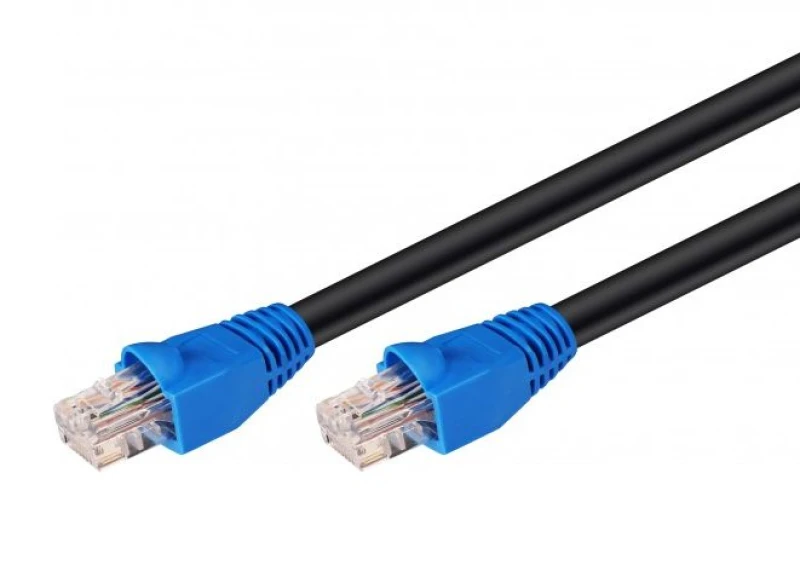 Image of Microconnect B-UTP603SOUT networking cable Black 3m Cat6 U/UTP (UTP)