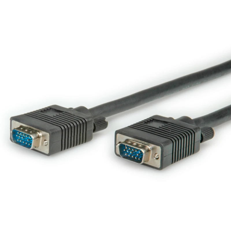 Image of ROLINE HQ VGA Cable. HD15 M - HD15 M 2 m