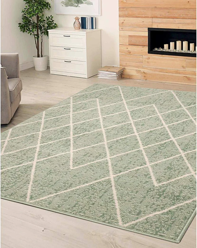 Image of Homemaker Maestro Berber Rug Sage - Homemaker - Size: 160X230 Sage 160X230 HR98106