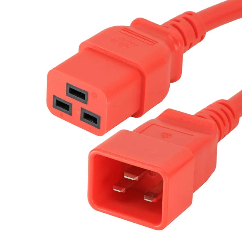 Image of Cablenet CNL 5M C20-C19 Rd PVC 1.5MM