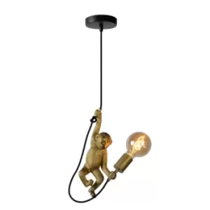 Image of Extravaganza Chimp Retro Pendant Light - Ø17,6cm - 1xE27 - Black