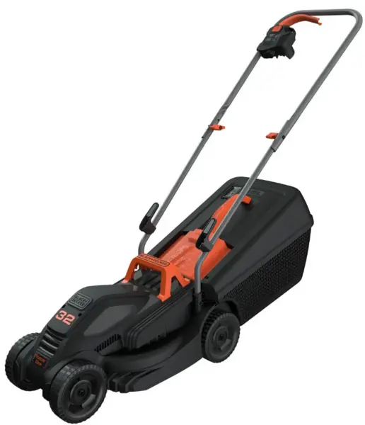 image of Black & Decker BEMW351-GB 32cm 1000W Corded Rotary Lawnmower