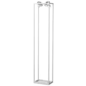 Image of Idealluxlighting - Ideal Lux audio 2 Light Multi Arm Floor Lamp White, In-Built Switch, Non-Dim