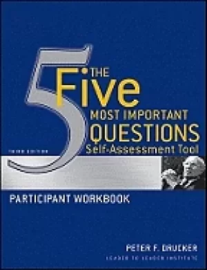 Image of five most important questions self assessment tool participant workbook