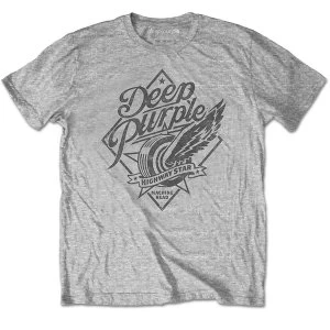 Image of Deep Purple - Machine Head Unisex Large T-Shirt - Grey
