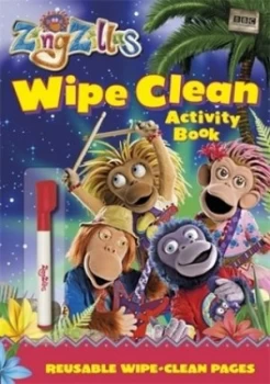Image of Zingzillas Wipe-Clean Game Book Paperback