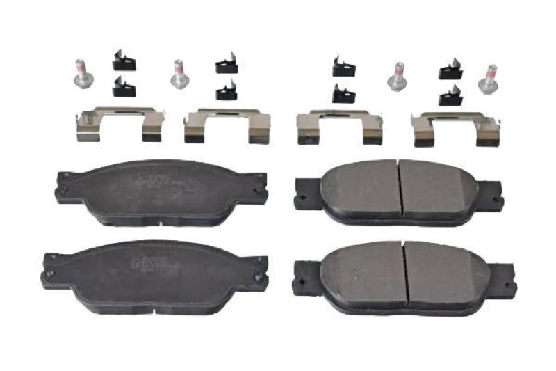 Image of Blue PRINT ADJ134237 Brake pad set Front Axle, with fastening material Brake Pad Set,disc brake (402)