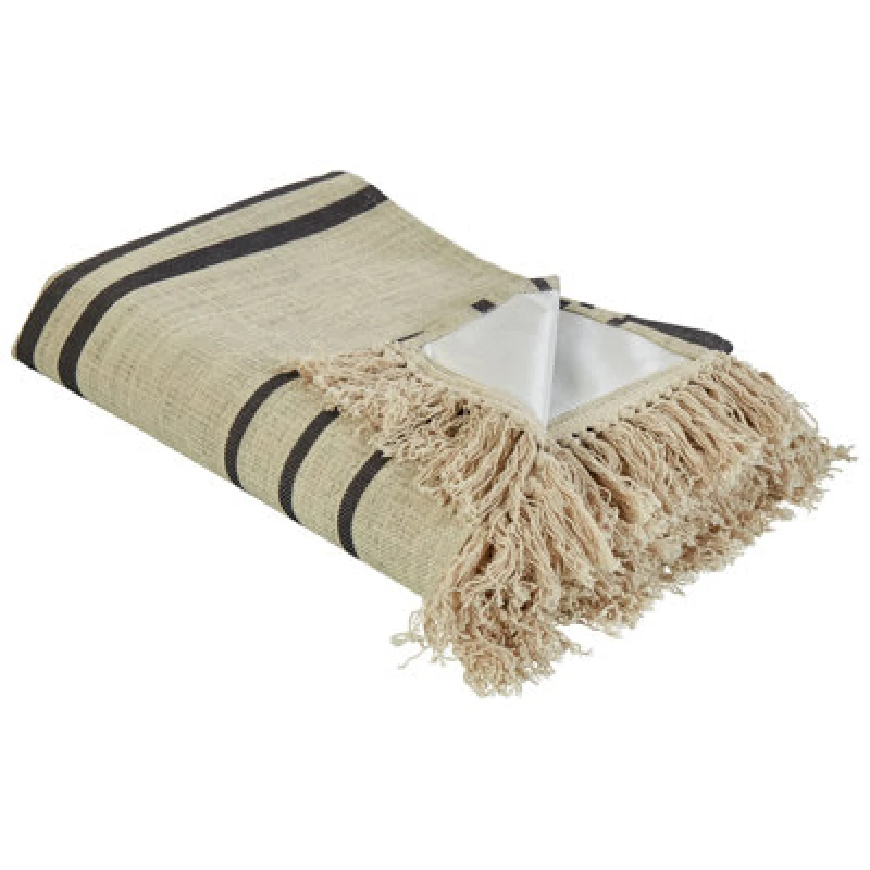 Image of Beliani Picnic Blanket Bhong 200 X 200 Cm Beige