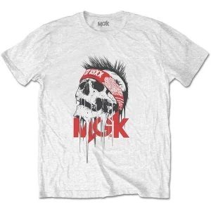 Machine Gun Kelly - Invincible Mens Medium T-Shirt - White