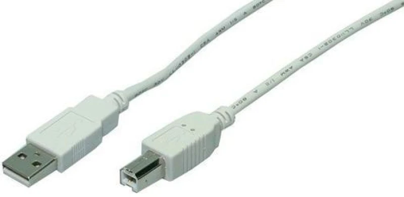 Image of LogiLink 5m USB 2.0 USB cable USB A Mini-USB B Grey