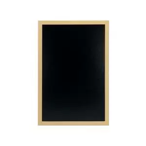 Image of Securit Woody Wood Board with Chalk Marker and Mounting Kit