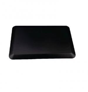 Image of Contour Ergonomics Anti-Fatigue Floor Mat 60x40cm Curl Proof Black CE0