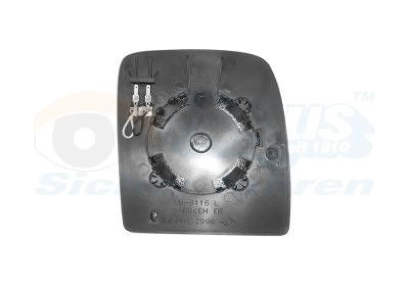 Image of VAN WEZEL Wing mirror glass VAN WEZEL 0943838