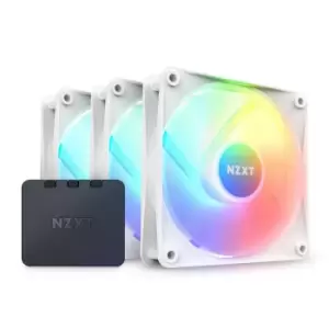 image of NZXT F120 Core RGB Computer case Fan 12cm White 3 pc(s)